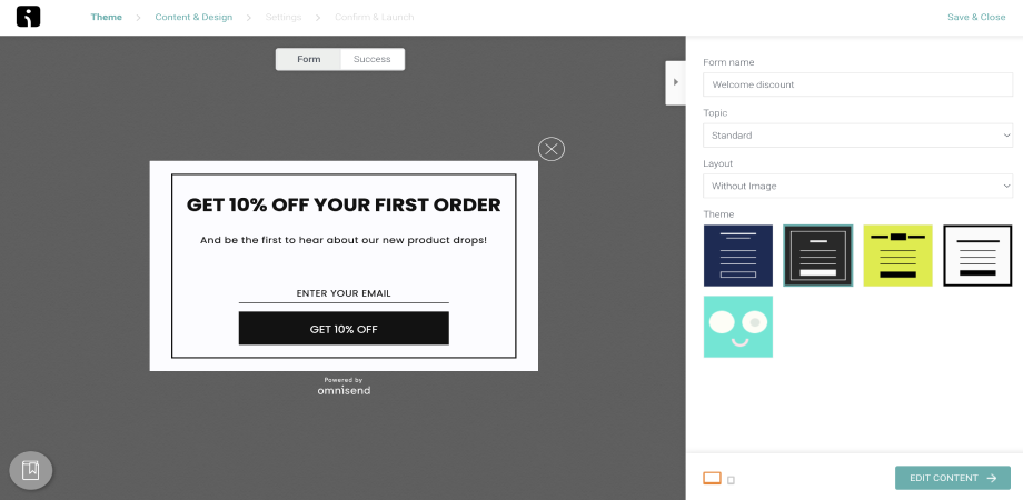 Omnisend screenshot 2