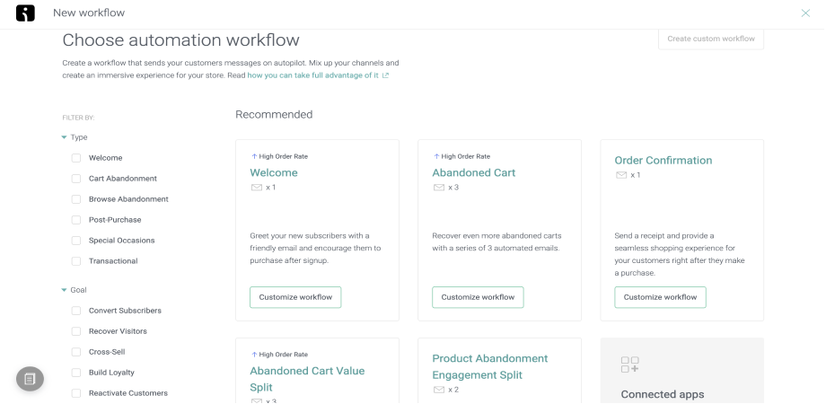 Omnisend screenshot 1